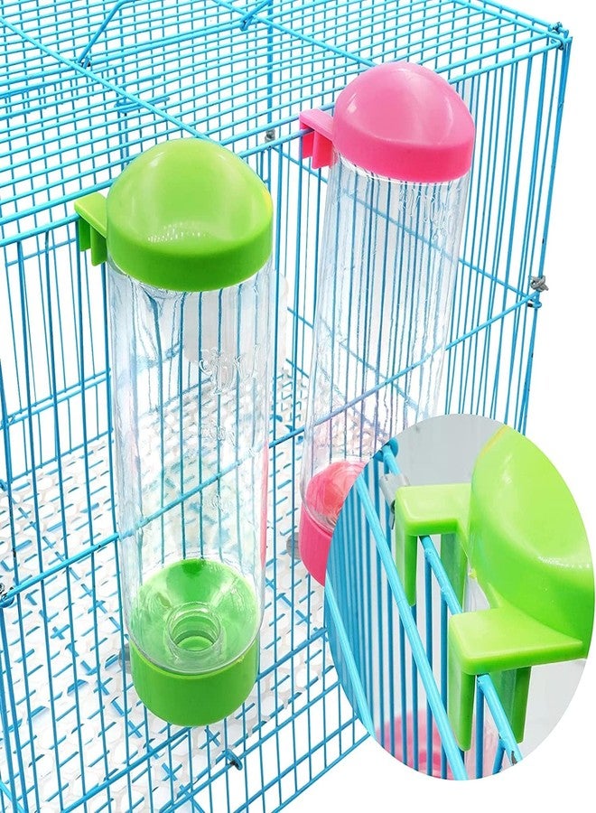 KittuPet موزع مياه أوتوماتيكي للحيوانات الأليفة من KittuPet، مناسب للقطط والكلاب، مع حامل طعام، وطبق، وزجاجة، ومغذي للحيوانات الأليفة (قد يختلف اللون) - Image 1